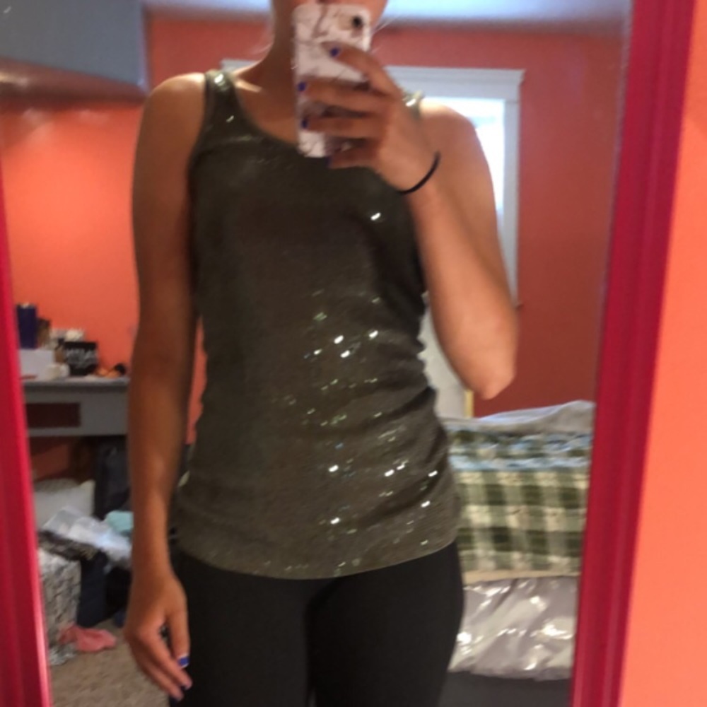 Sequin Tank